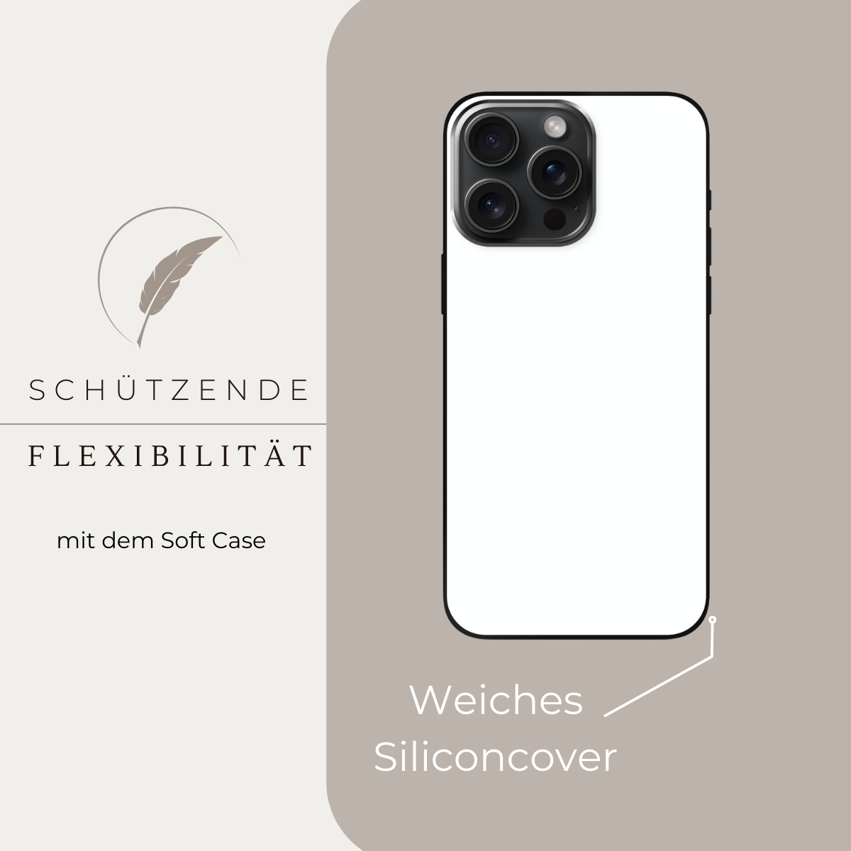 Sicherheit - Blossy - iPhone X/Xs Handyhülle