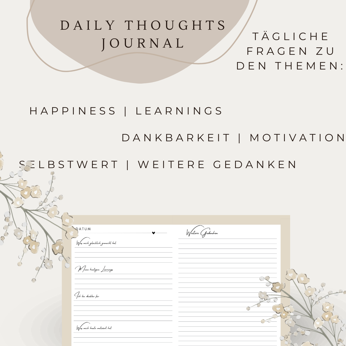 Daily Thoughts Journal von Glided