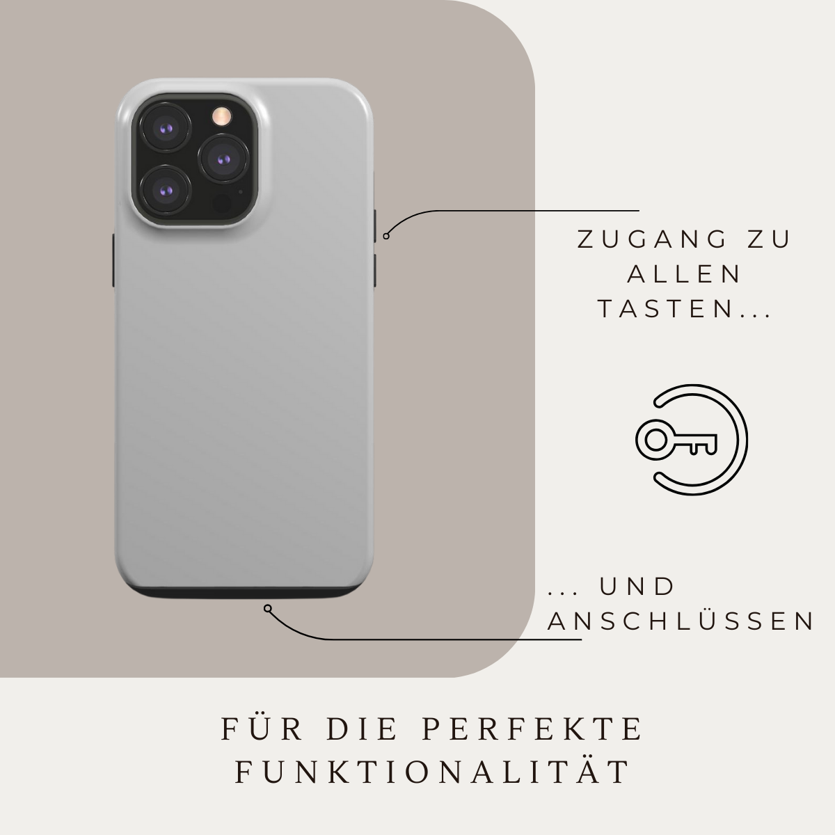 Anschluss - Mint Breeze - iPhone 12 mini Handyhülle