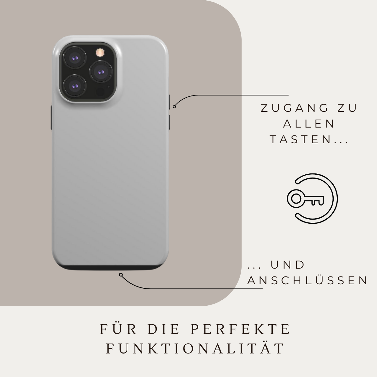Anschluss - Keep Calm - Samsung Galaxy A72 Handyhülle