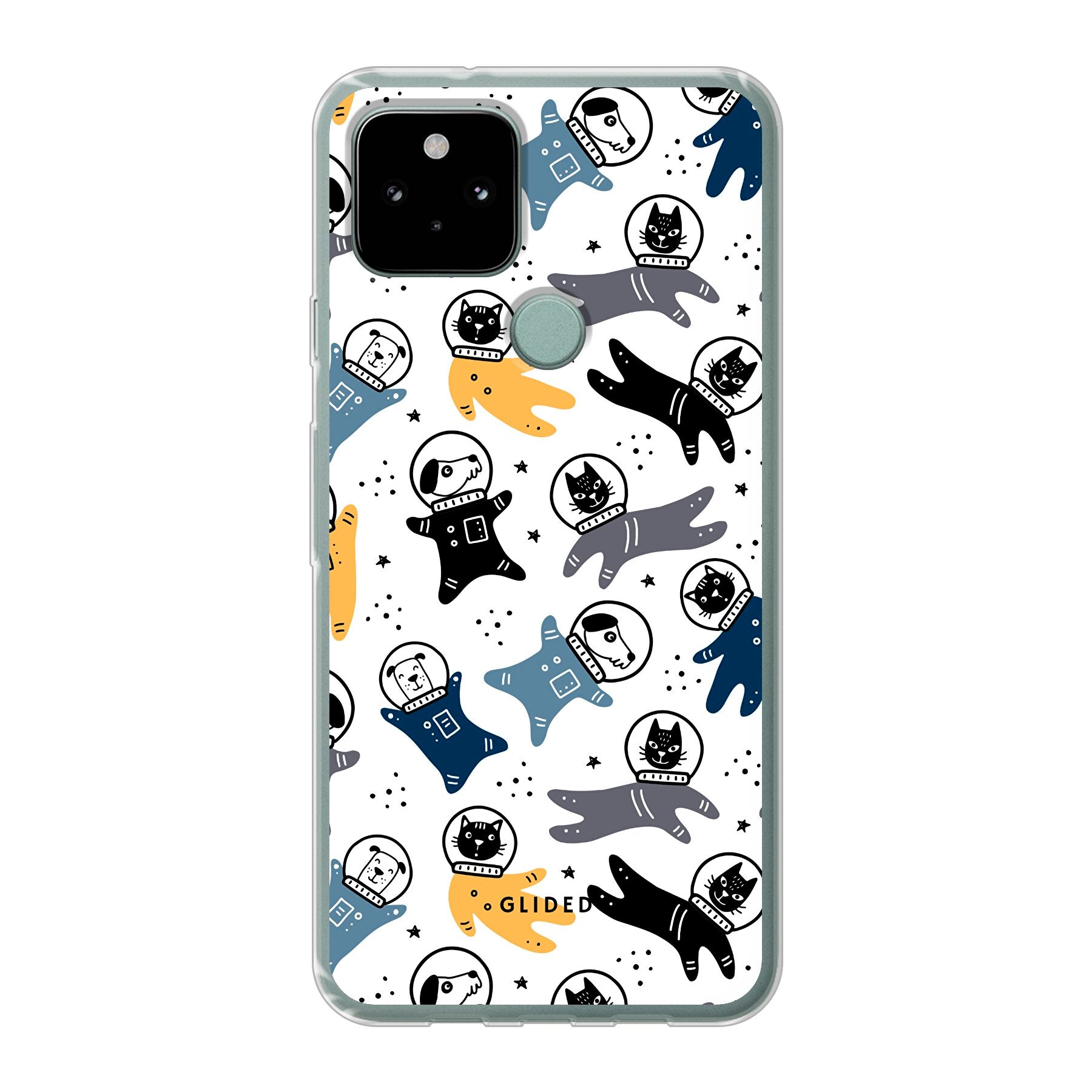 Paws Space - Google Pixel 5 Handyhülle Soft case