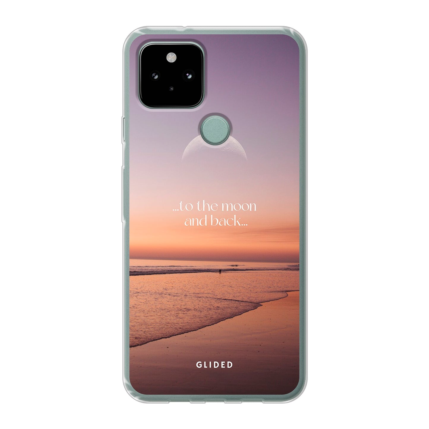 To the Moon - Google Pixel 5 - Soft case