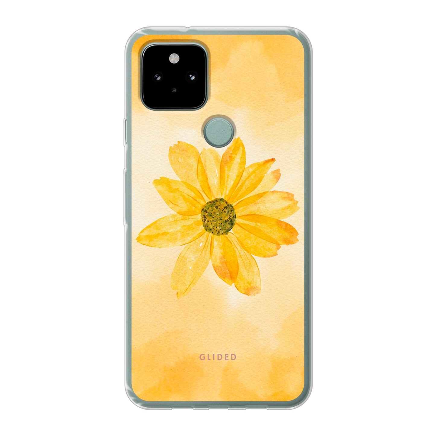 Yellow Flower - Google Pixel 5 Handyhülle Soft case