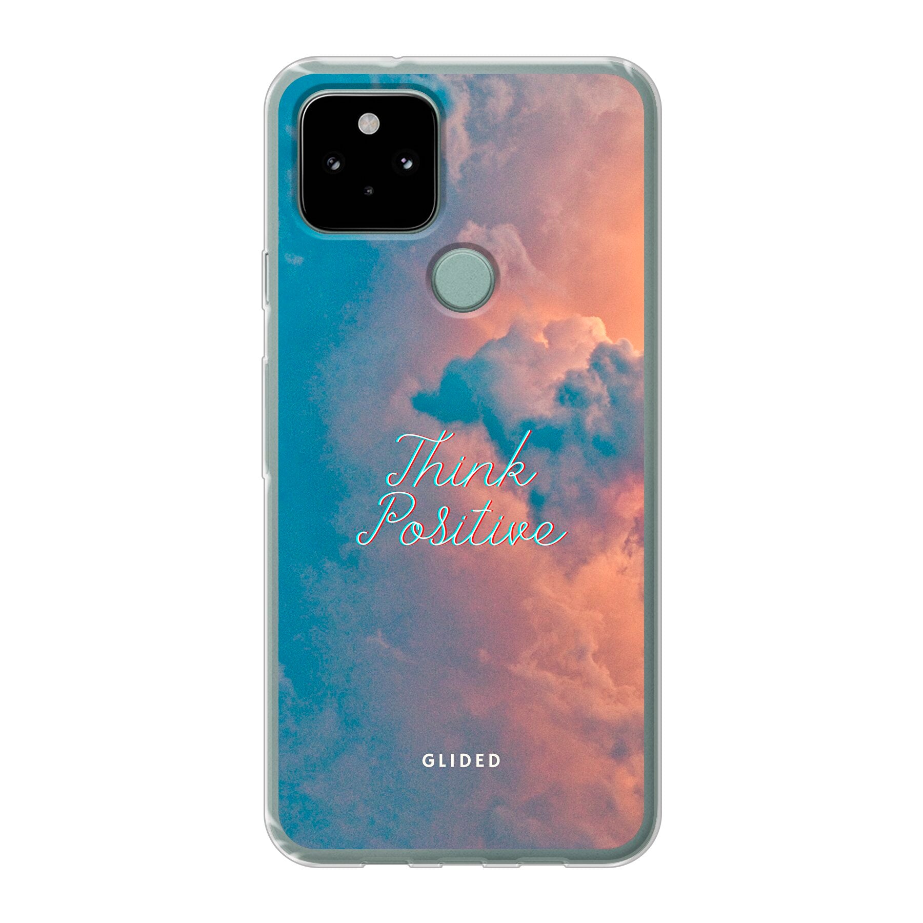 Think positive - Google Pixel 5 Handyhülle Soft case