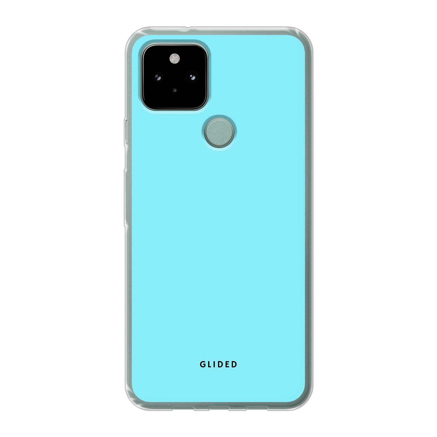 Turquoise Touch - Google Pixel 5 Handyhülle Soft case