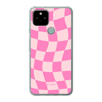 Pink Chess - Google Pixel 5 Handyhülle Soft case