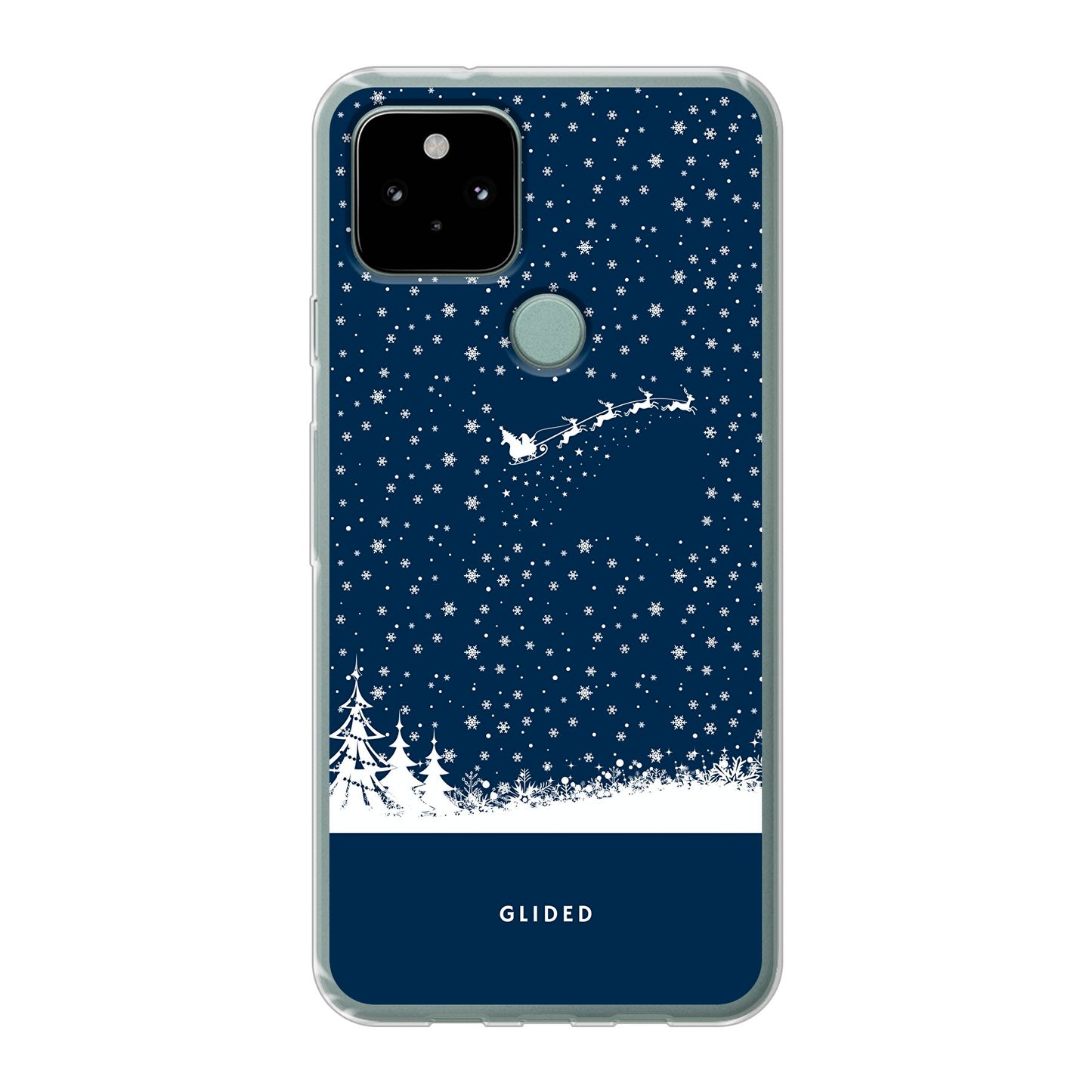 Flying Santa - Google Pixel 5 Handyhülle Soft case