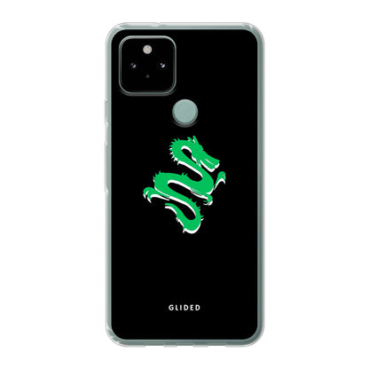 Emerald Dragon - Google Pixel 5 Handyhülle Soft case