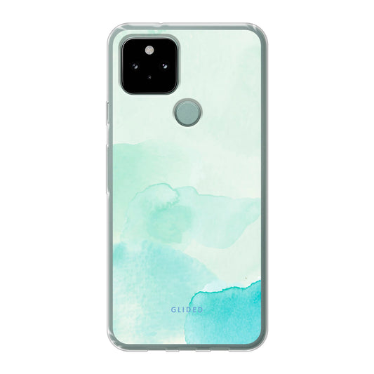 Turquoise Art - Google Pixel 5 Handyhülle Tough case