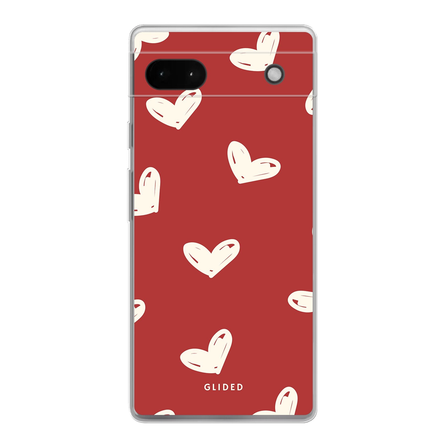 Red Love - Google Pixel 6a - Soft case