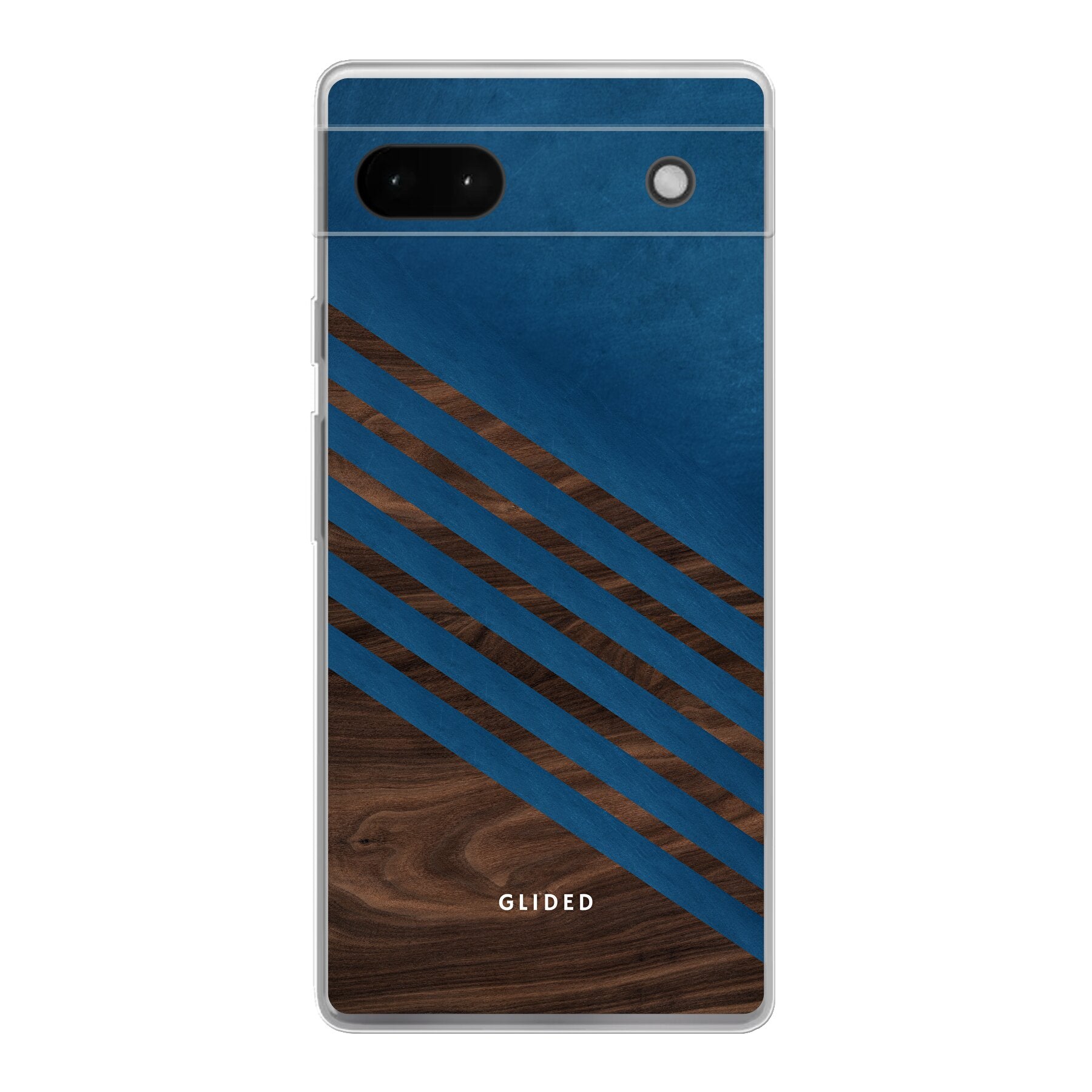 Blue Wood - Google Pixel 6a Handyhülle Soft case