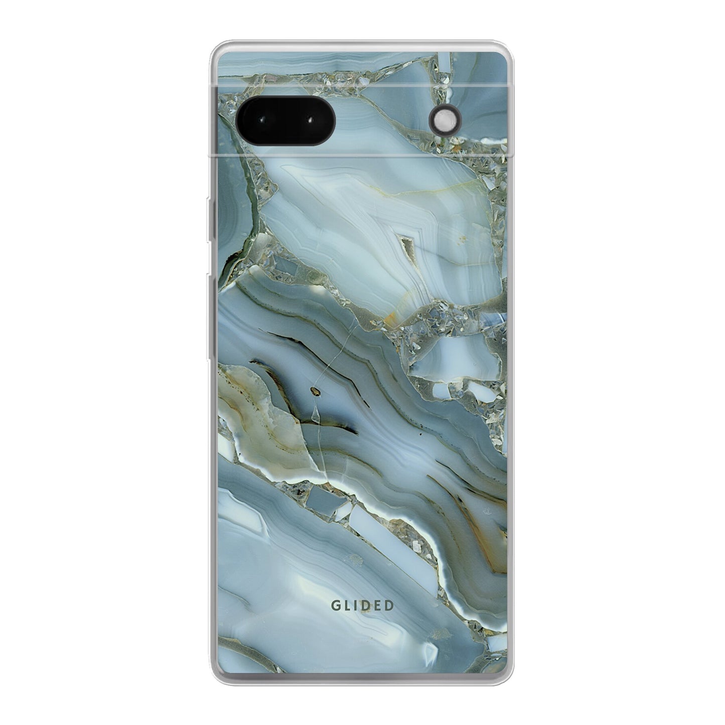 Green Marble - Google Pixel 6a Handyhülle Soft case