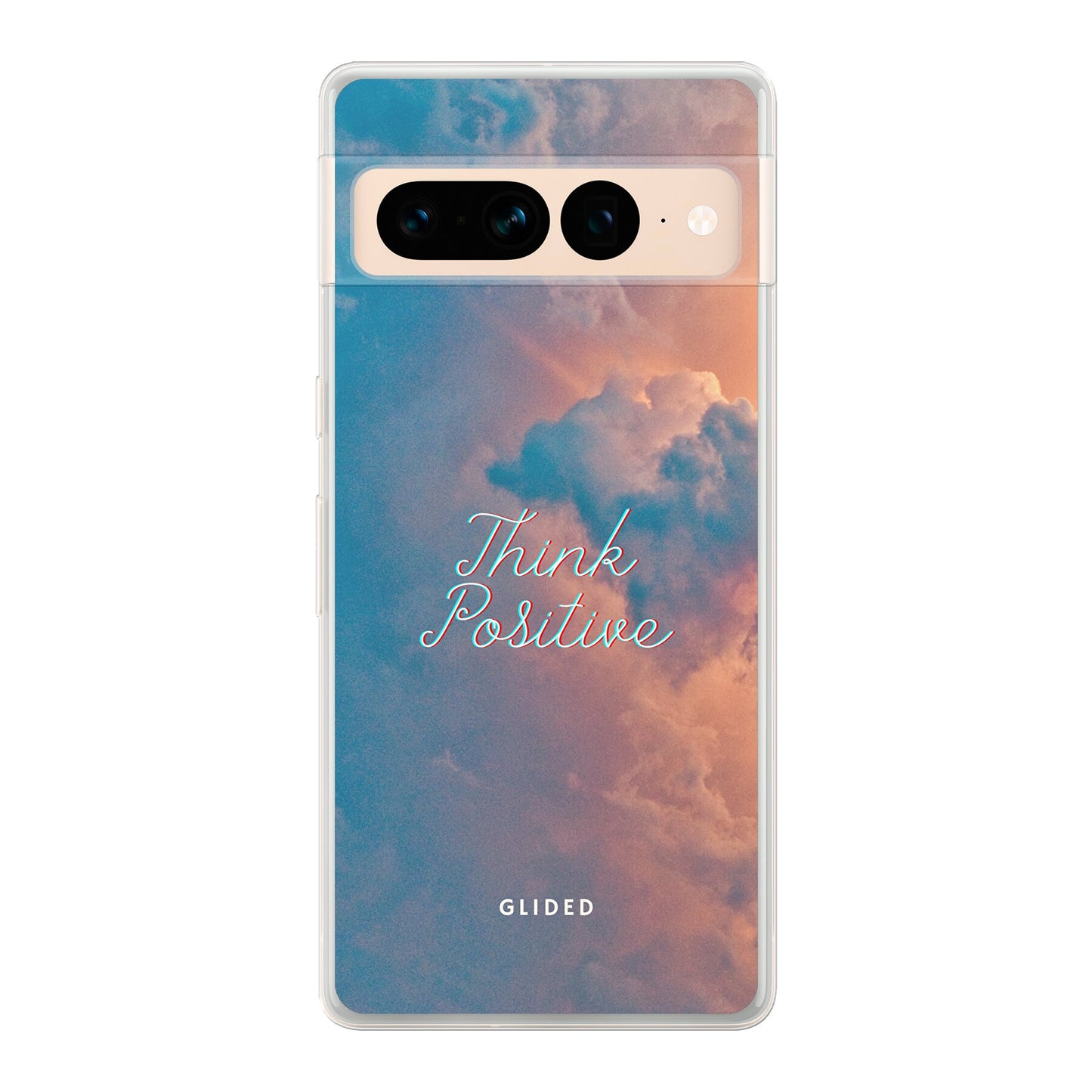 Think positive - Google Pixel 7 Pro Handyhülle Soft case