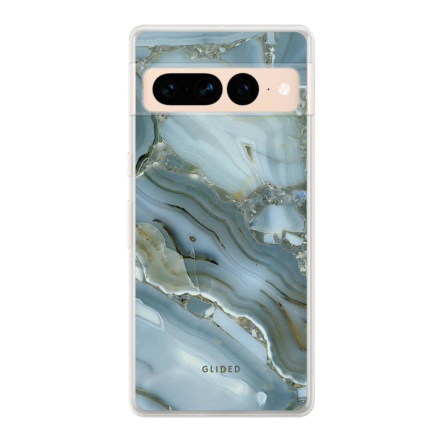 Green Marble - Google Pixel 7 Pro Handyhülle Soft case