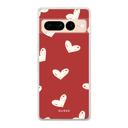 Red Love - Google Pixel 7 Pro - Soft case