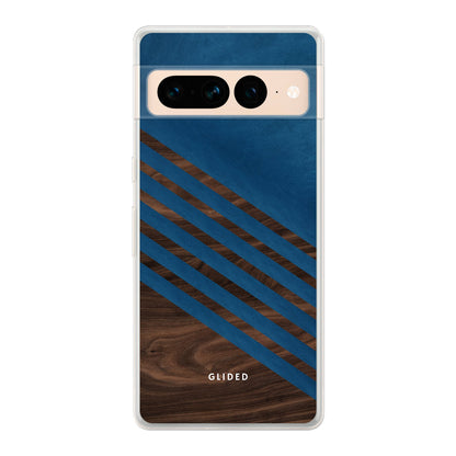 Blue Wood - Google Pixel 7 Pro Handyhülle Tough case