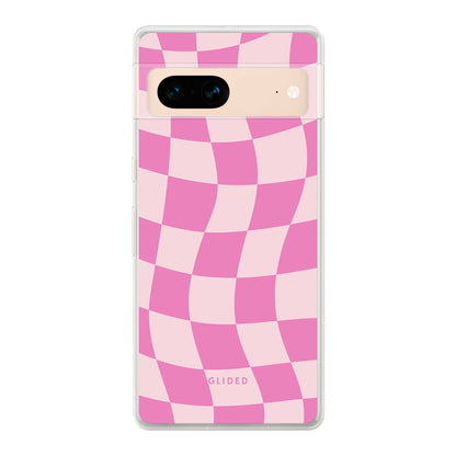 Pink Chess - Google Pixel 7 Handyhülle Soft case