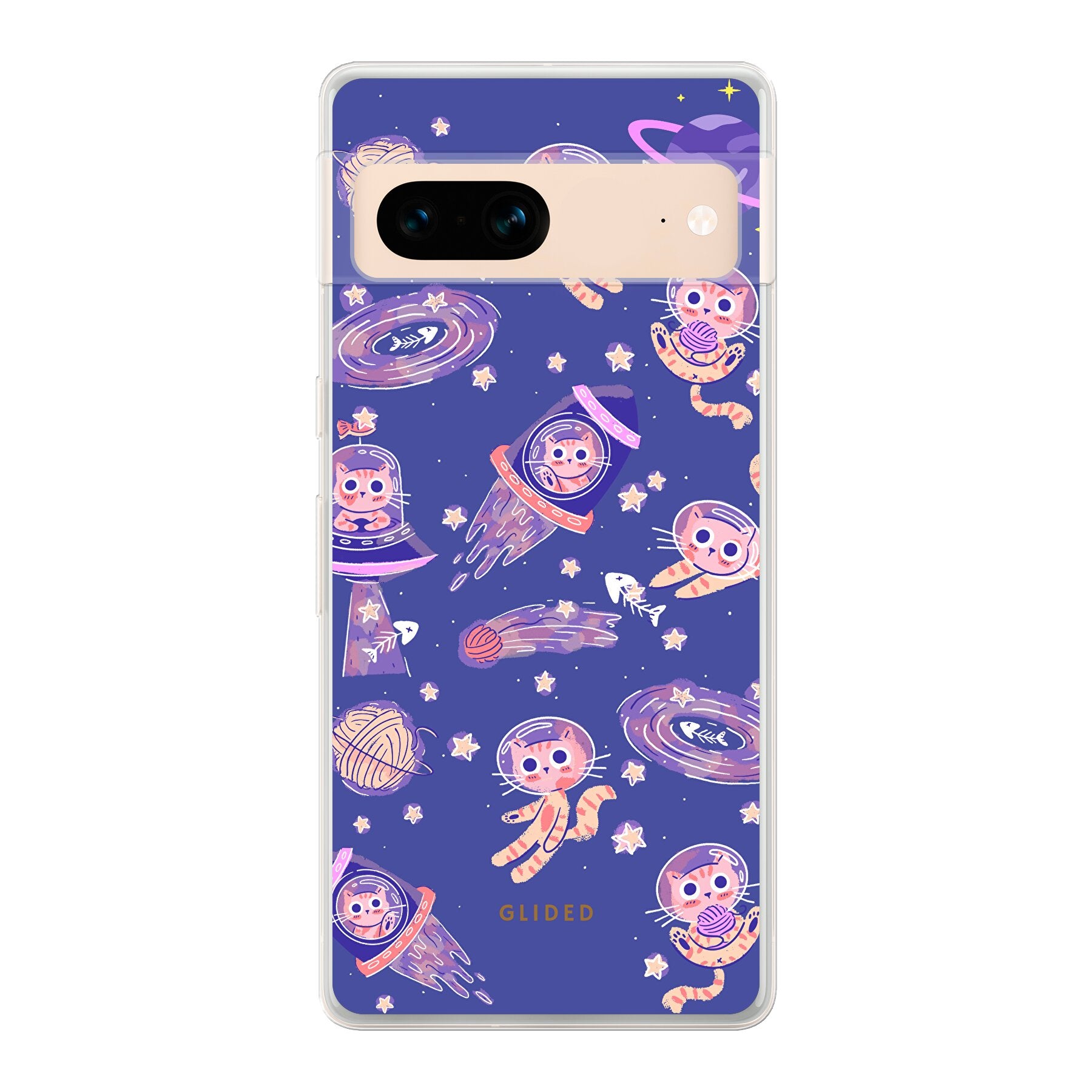 Space Cat - Google Pixel 7 Handyhülle Soft case