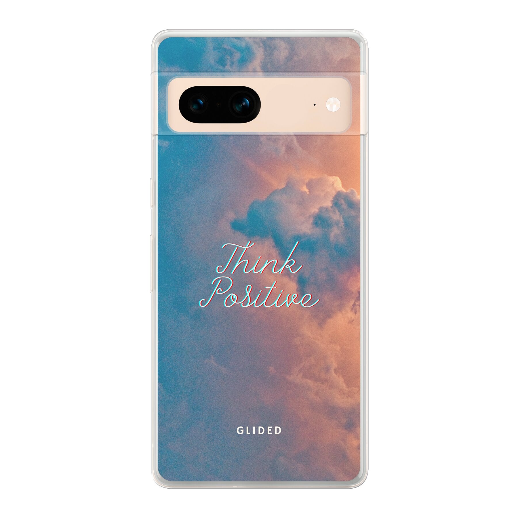 Think positive - Google Pixel 7 Handyhülle Tough case