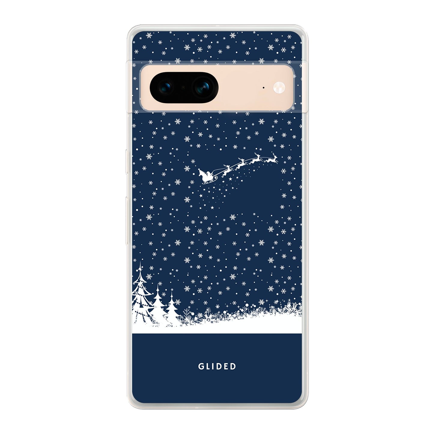 Flying Santa - Google Pixel 7 Handyhülle Tough case