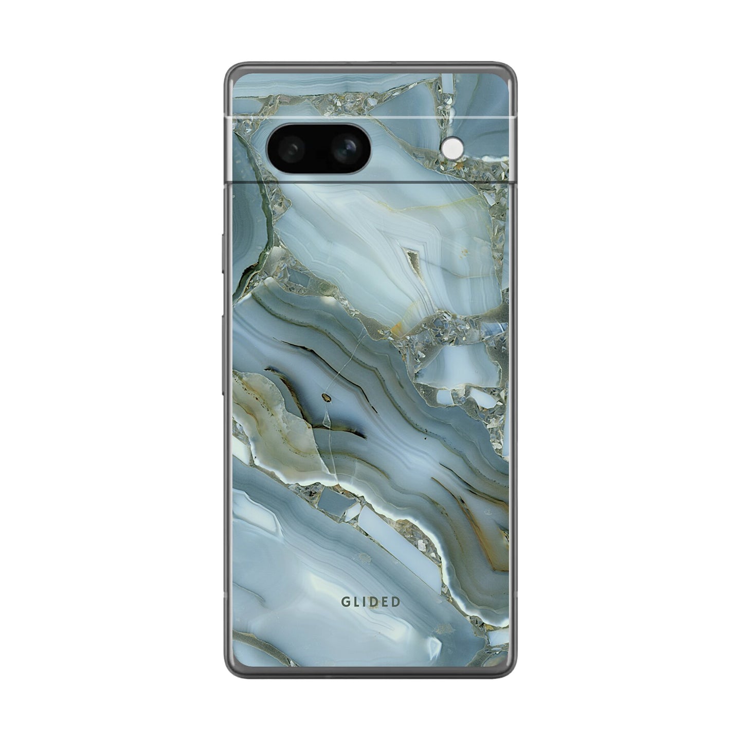 Green Marble - Google Pixel 7a Handyhülle Soft case