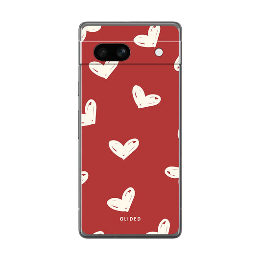 Red Love - Google Pixel 7a - Soft case