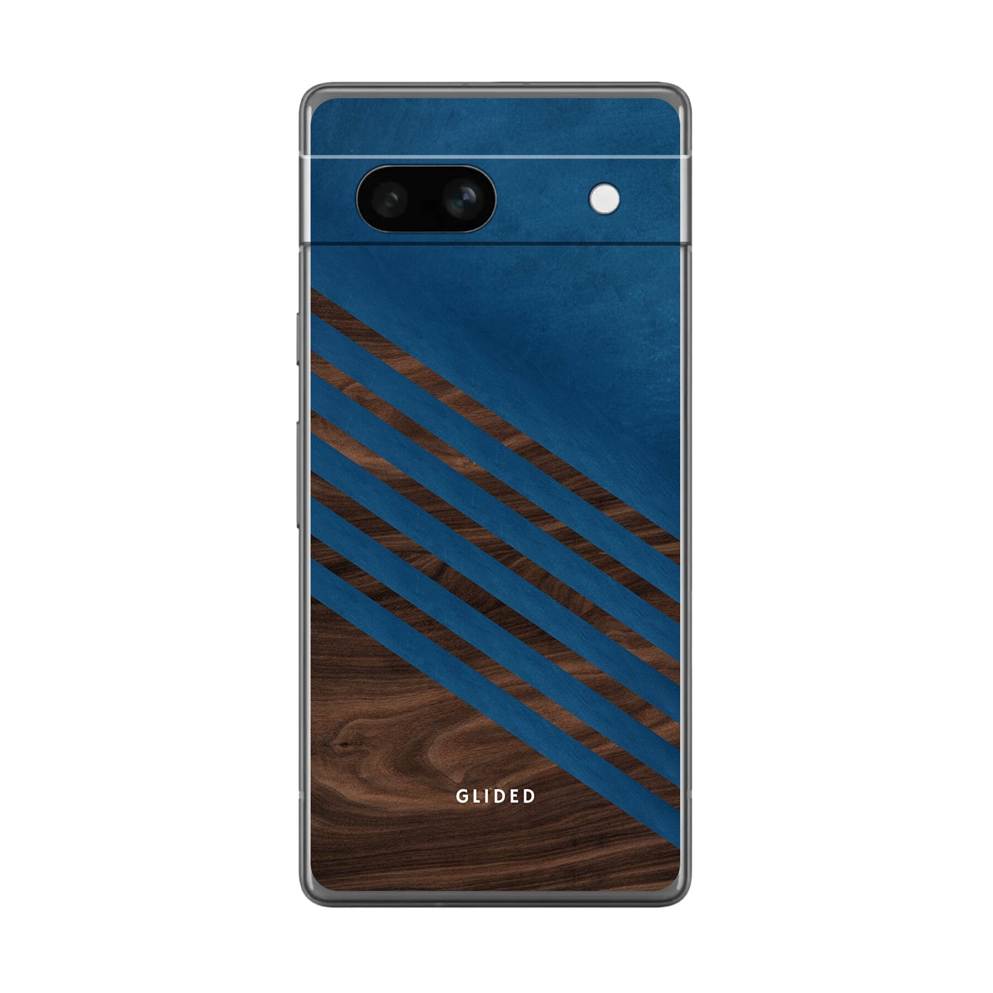 Blue Wood - Google Pixel 7a Handyhülle Soft case