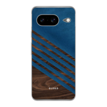 Blue Wood - Google Pixel 8 Handyhülle Tough case