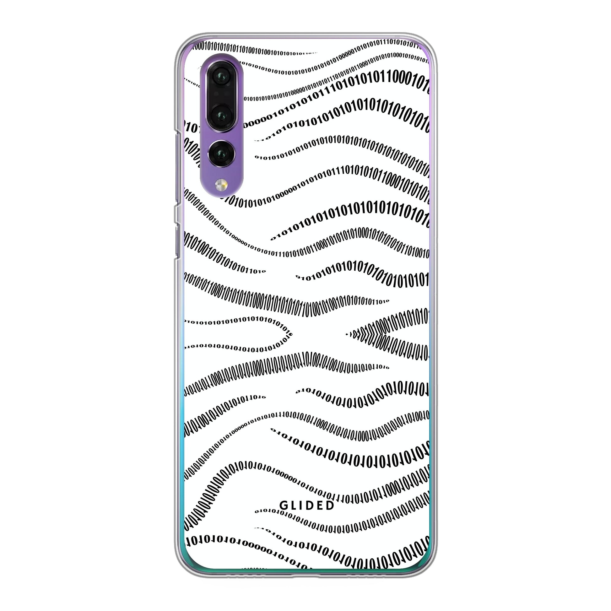 Binary Code - Huawei P30 Handyhülle Hard Case