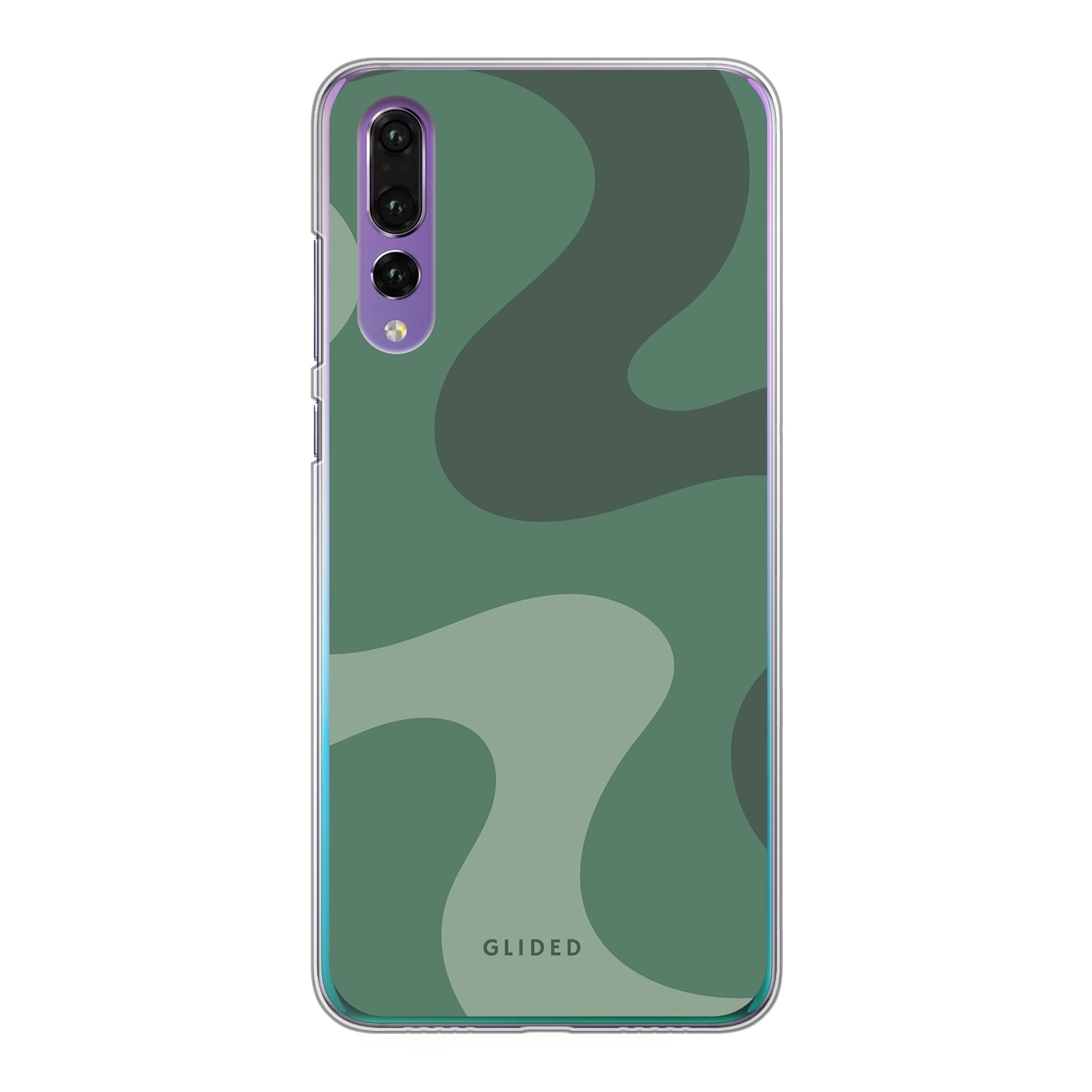 Green Wave - Huawei P30 Handyhülle Hard Case