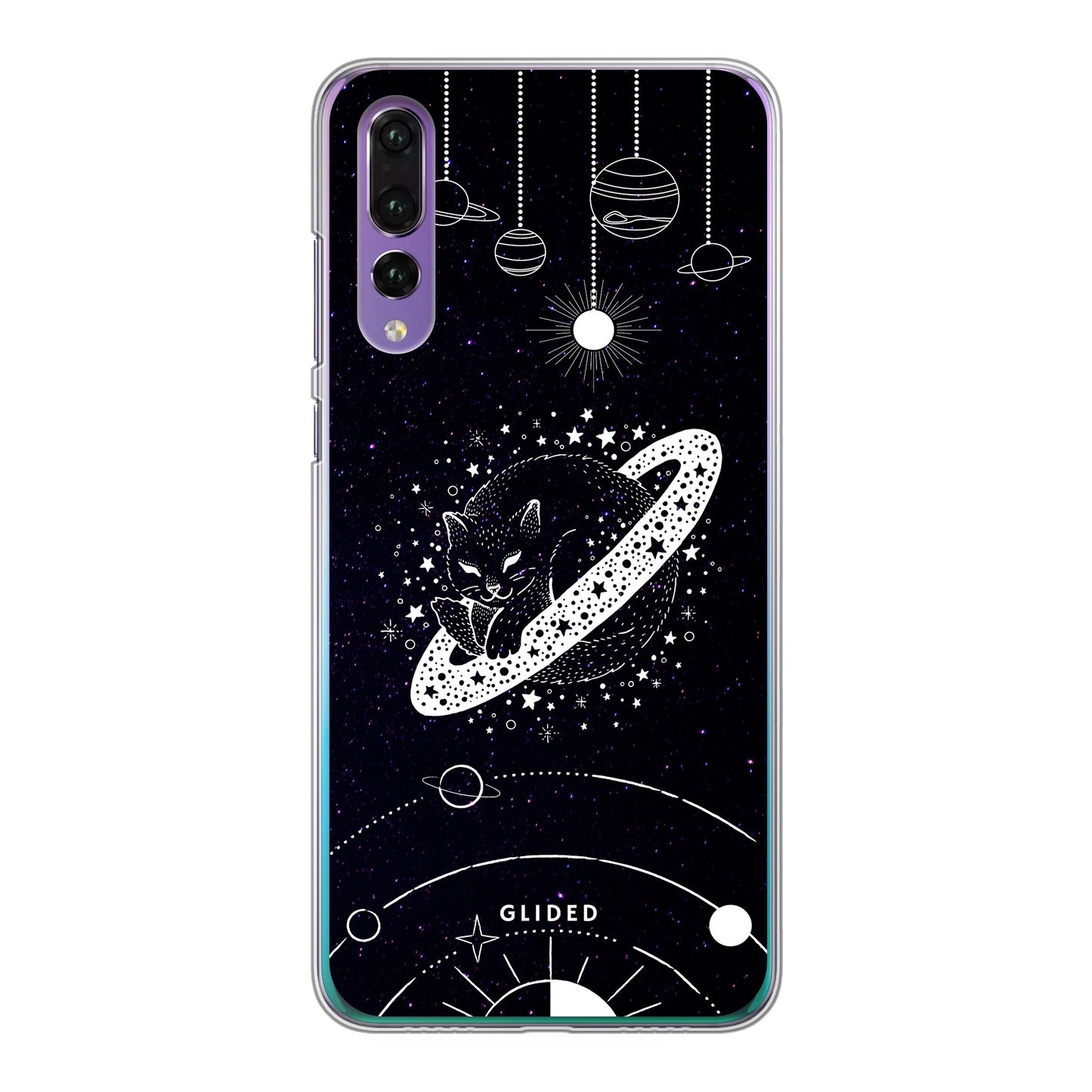 Astro Whiskers - Huawei P30 Handyhülle Hard Case