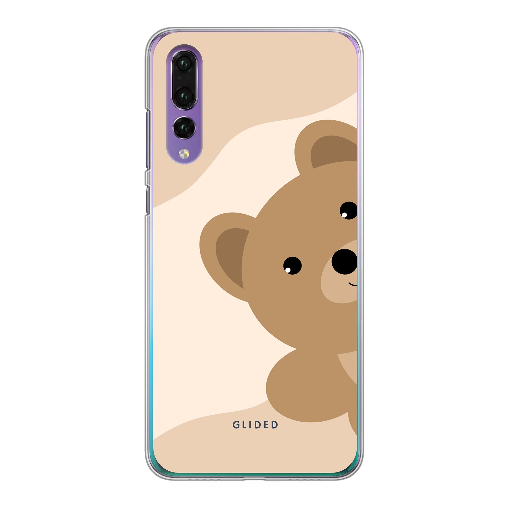 BearLove Left - Huawei P30 Handyhülle Hard Case