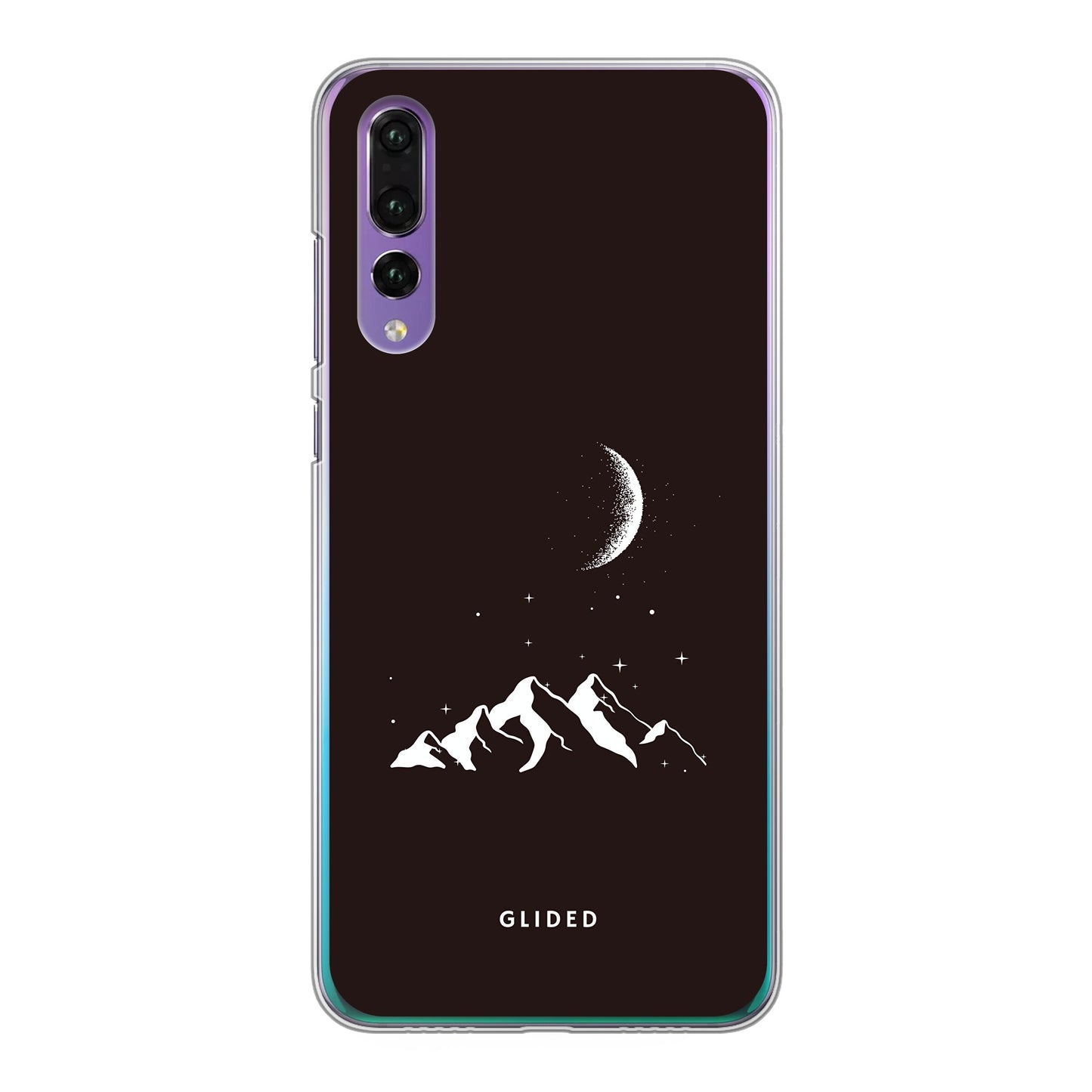 Midnight Peaks - Huawei P30 Handyhülle Hard Case