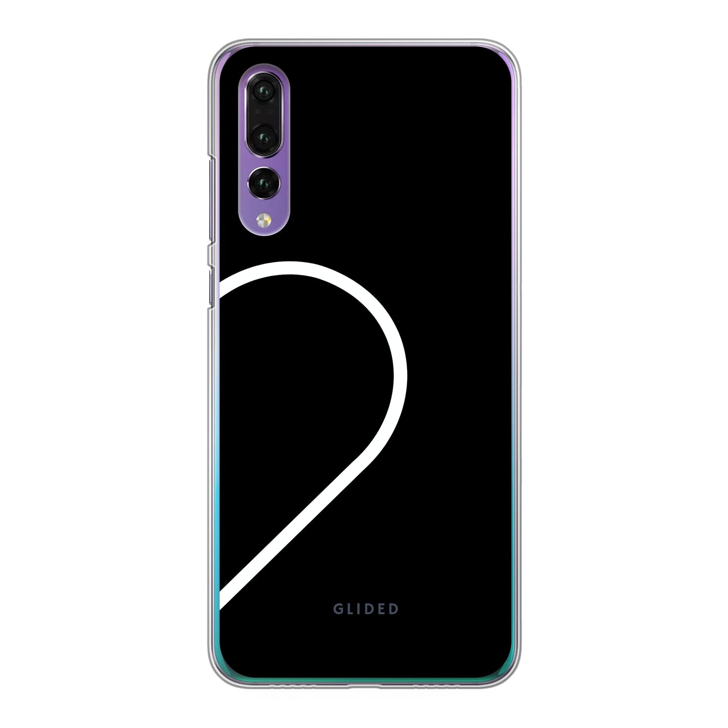 Harmony Black - Huawei P30 Handyhülle Hard Case