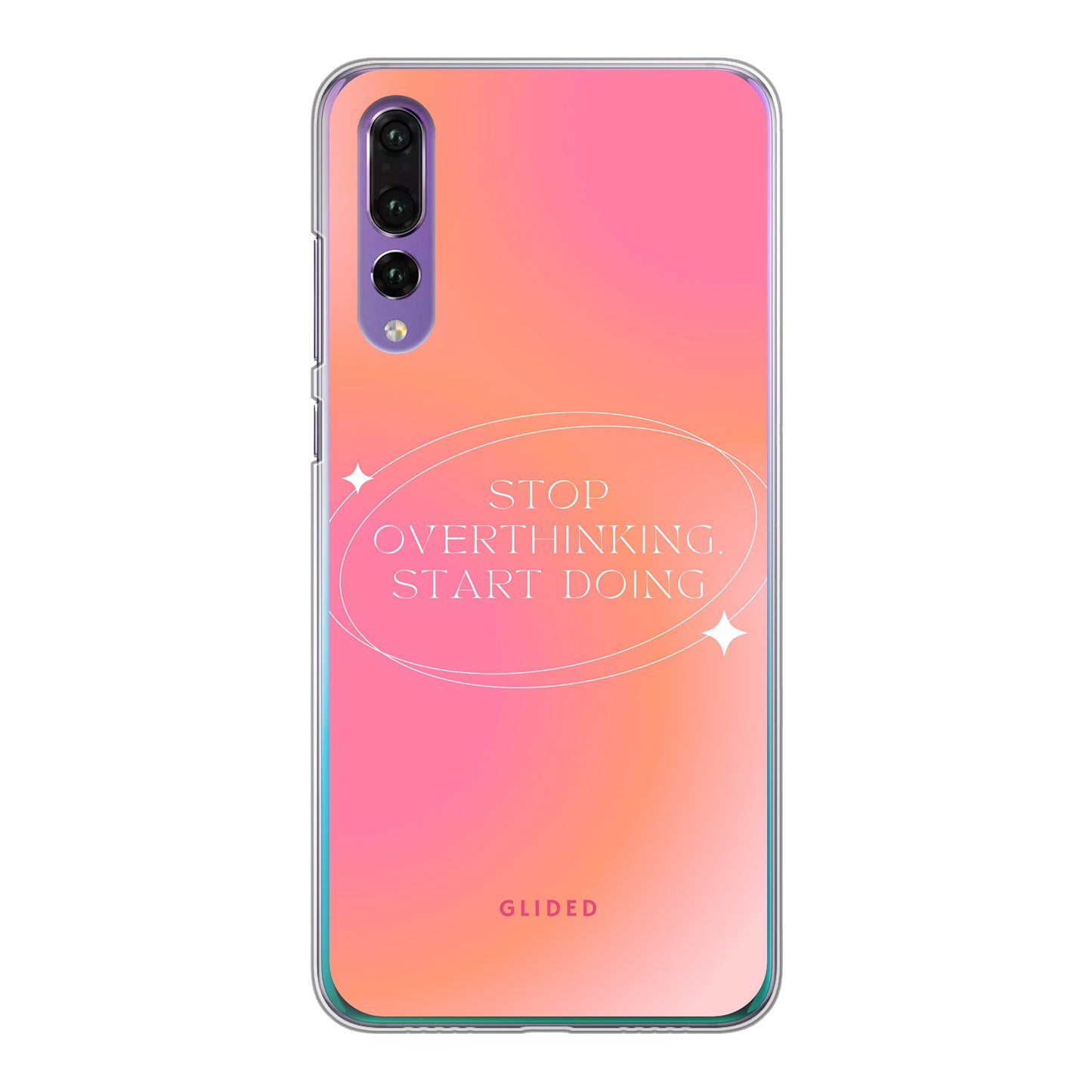 Start Doing - Huawei P30 Handyhülle Hard Case