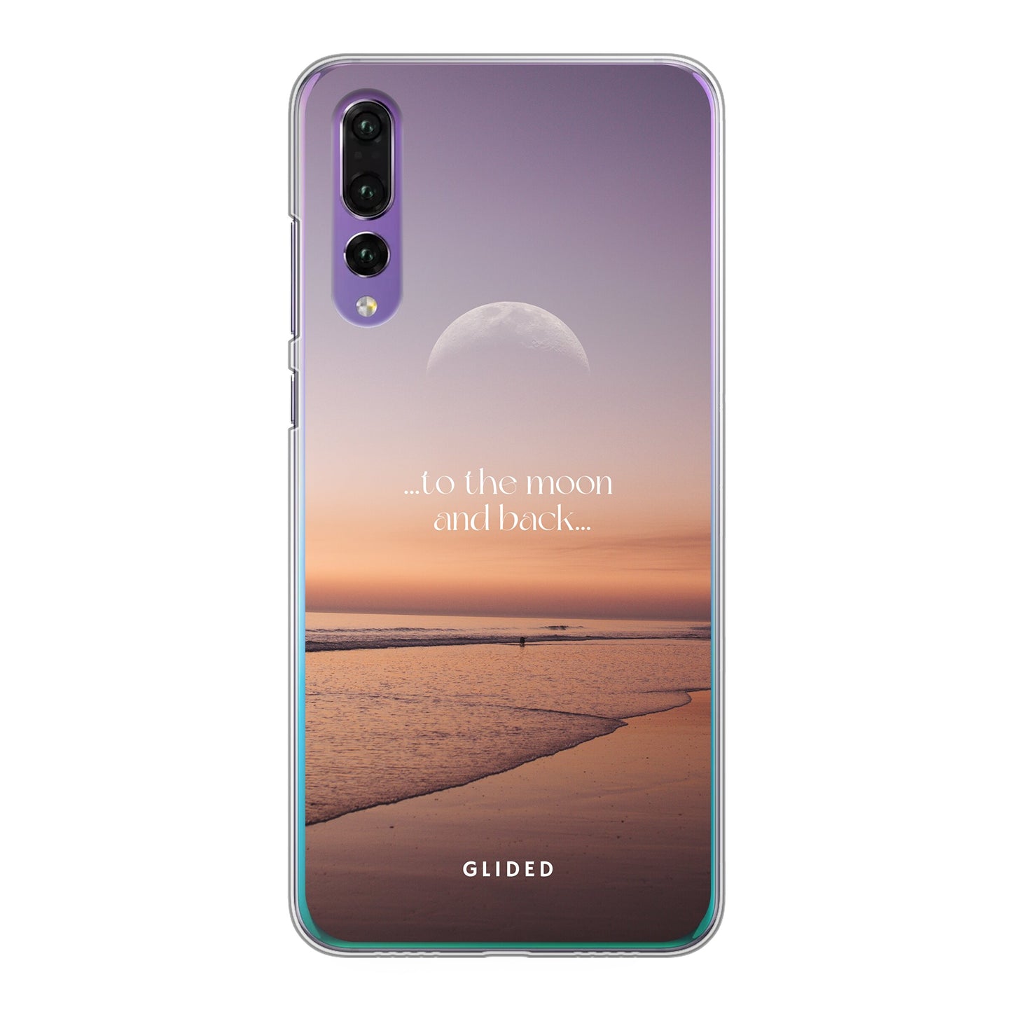 To the Moon - Huawei P30 - Hard Case