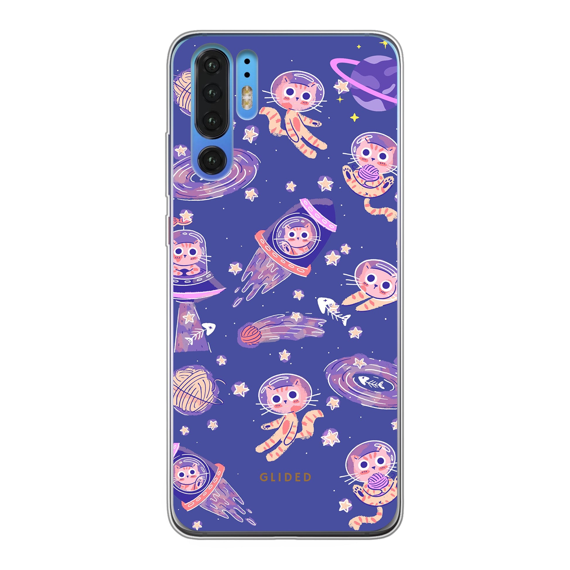 Space Cat - Huawei P30 Pro Handyhülle Soft case