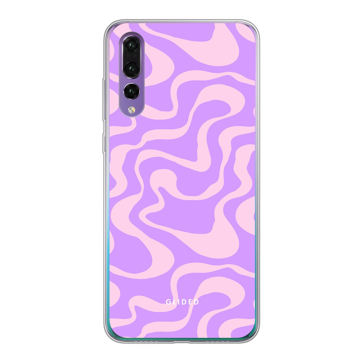 Purple Wave - Huawei P30 Handyhülle Soft case