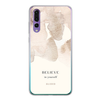 Believe in yourself - Huawei P30 Handyhülle Soft case