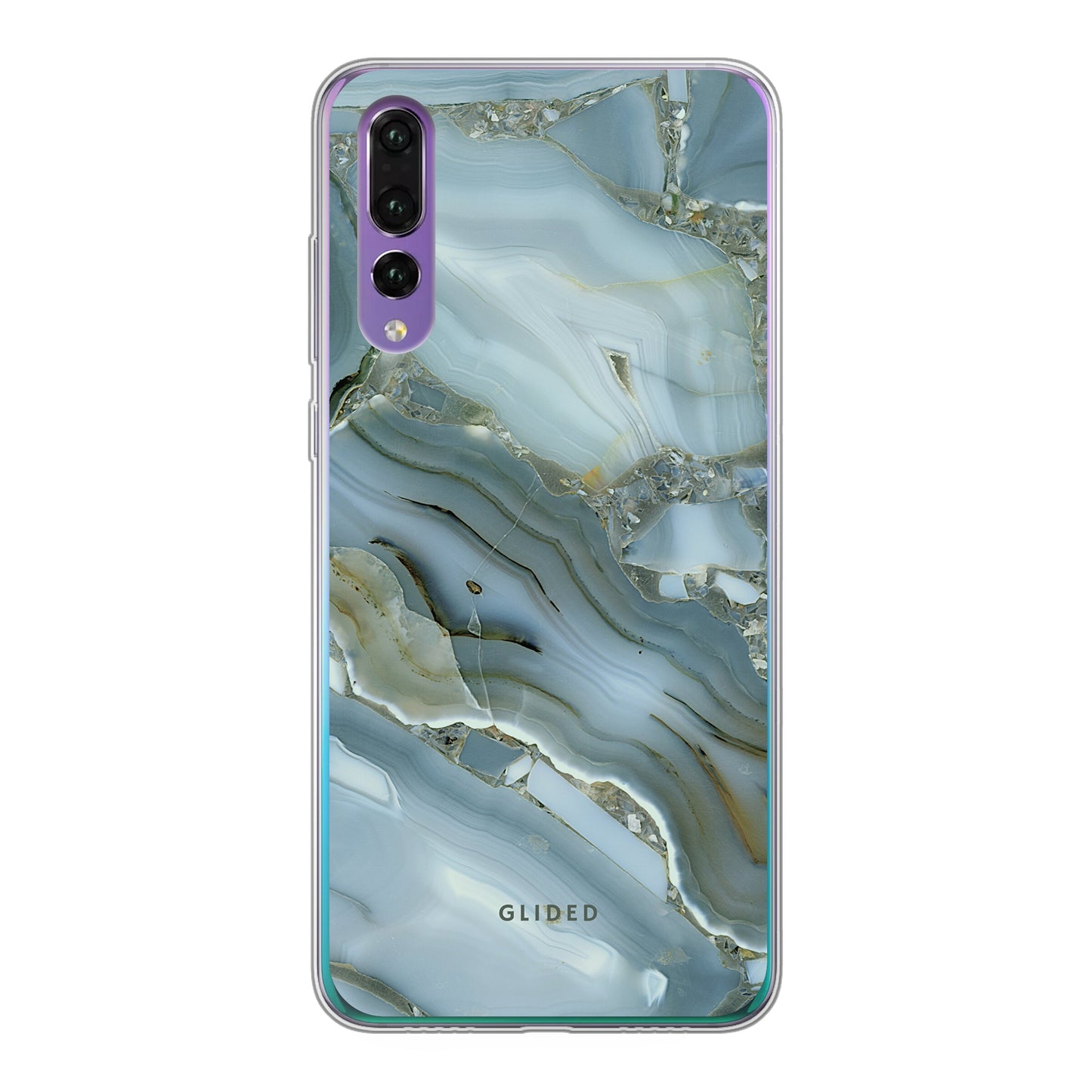 Green Marble - Huawei P30 Handyhülle Soft case