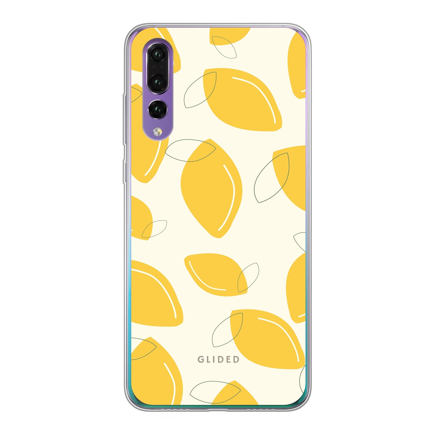 Abstract Lemon - Huawei P30 - Soft case