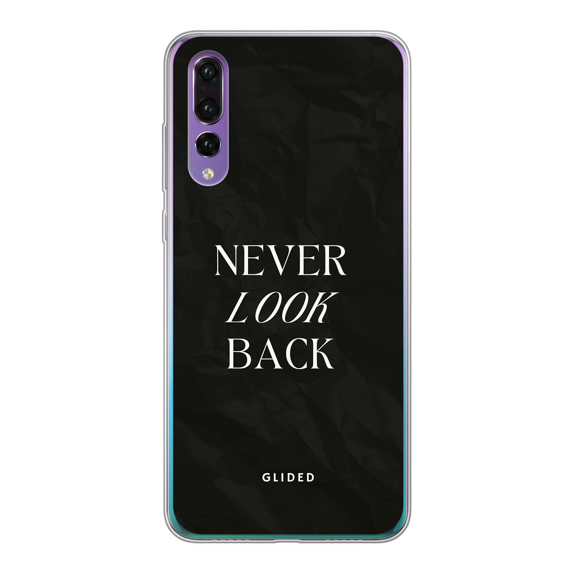 Never Back - Huawei P30 Handyhülle Soft case