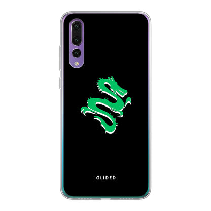 Emerald Dragon - Huawei P30 Handyhülle Soft case