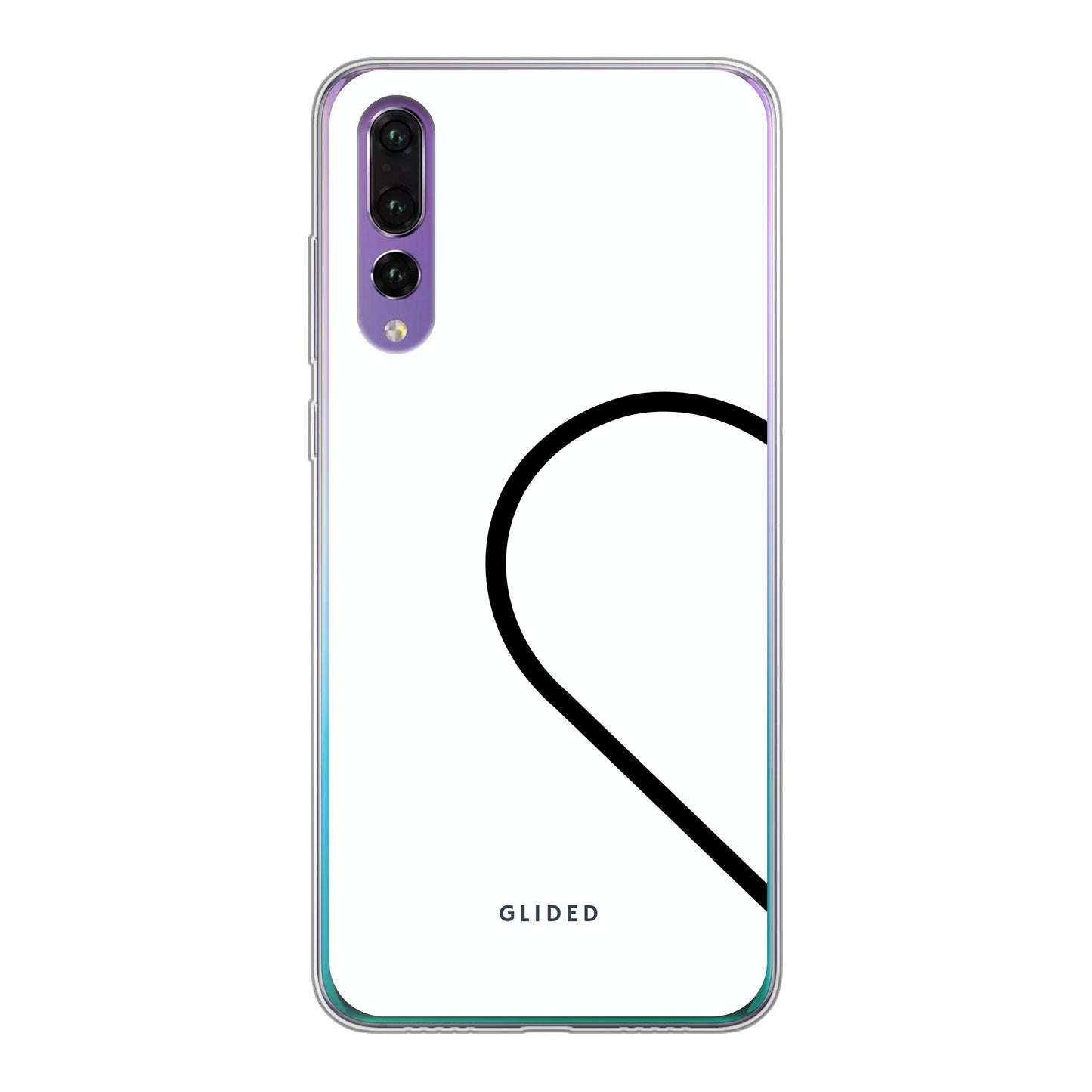 Harmony White - Huawei P30 Handyhülle Soft case