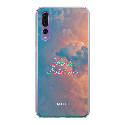 Think positive - Huawei P30 Handyhülle Soft case