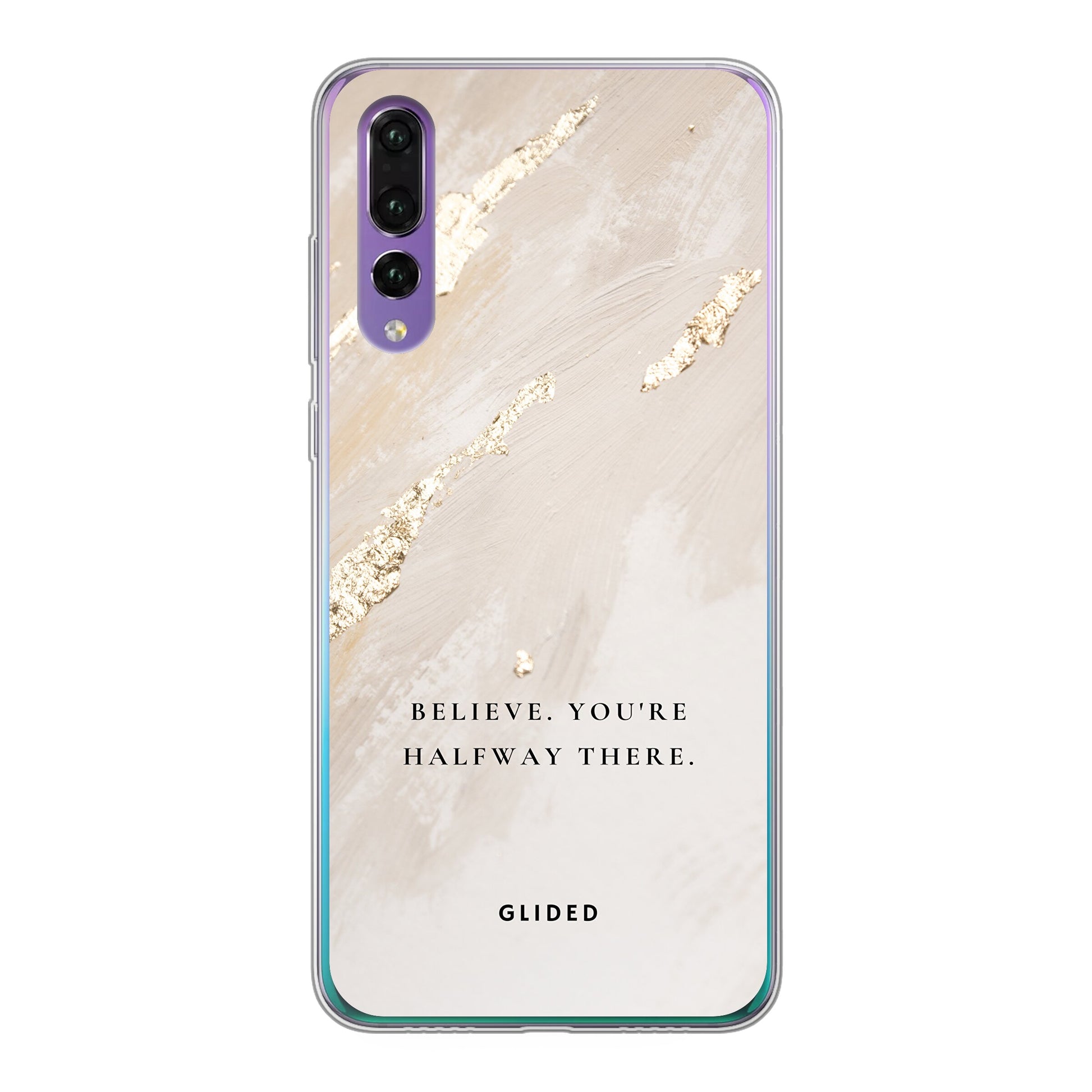 Believe - Huawei P30 Handyhülle Soft case