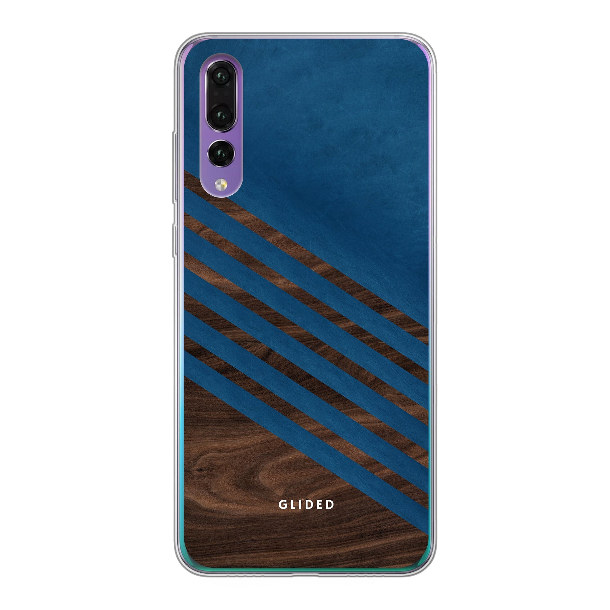 Blue Wood - Huawei P30 Handyhülle Tough case