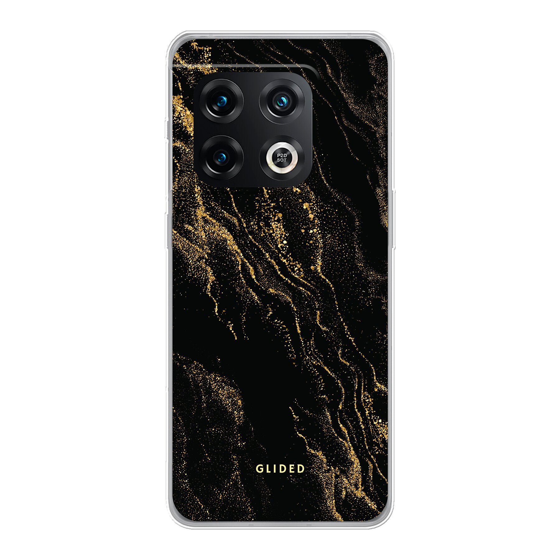 Black Marble - OnePlus 10 Pro Handyhülle Soft case