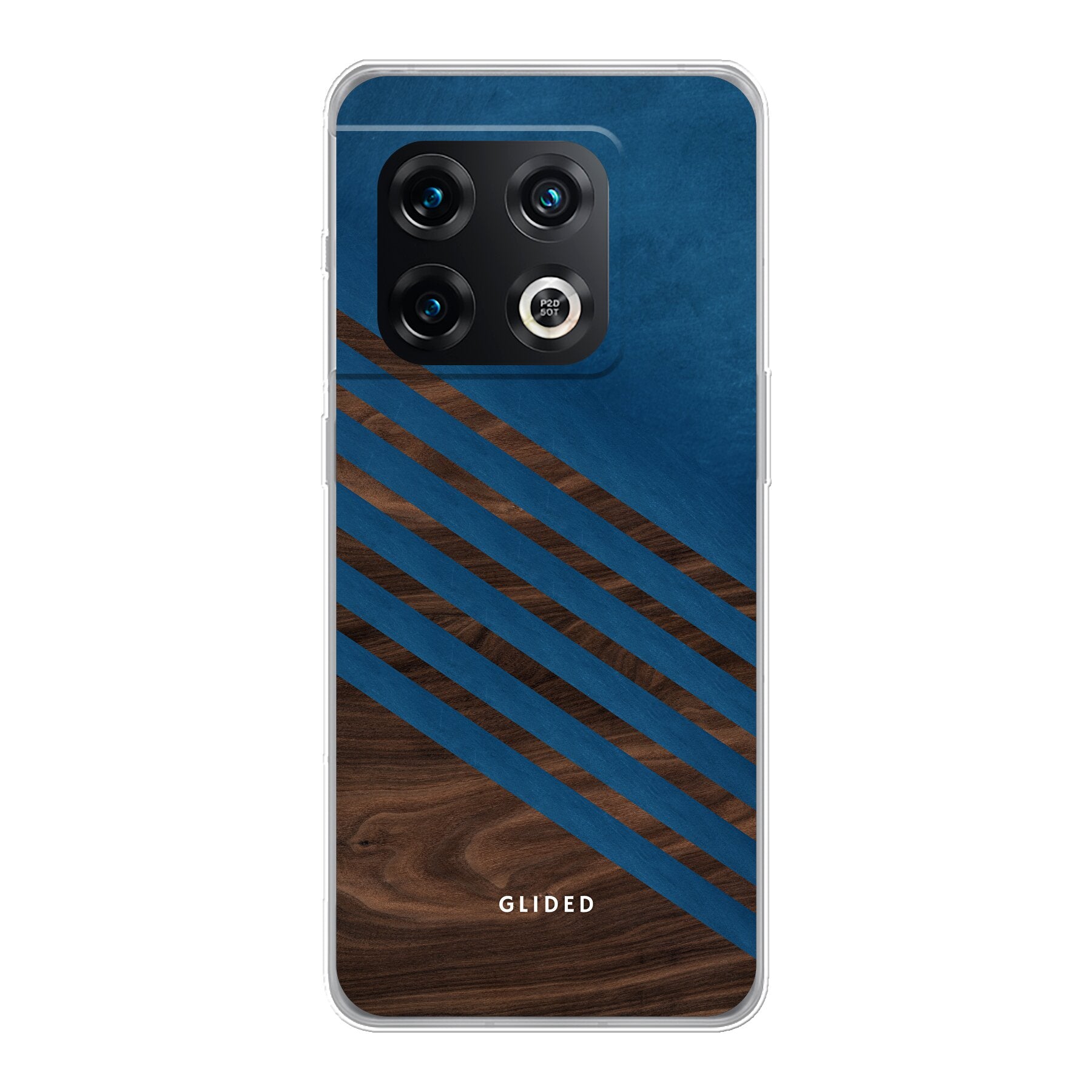 Blue Wood - OnePlus 10 Pro Handyhülle Tough case