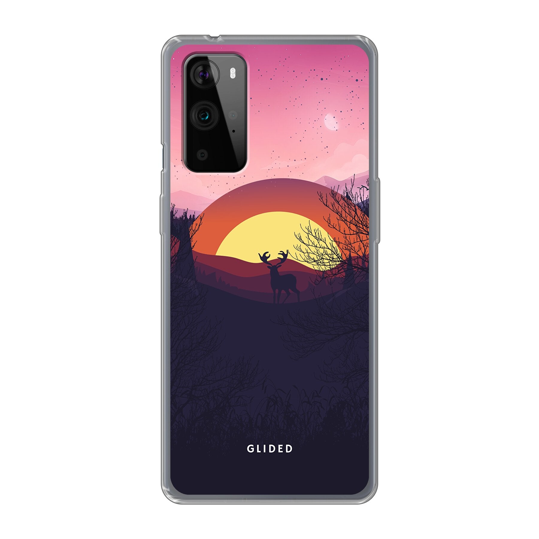 Sunset Majesty - OnePlus 9 Pro Handyhülle Soft case